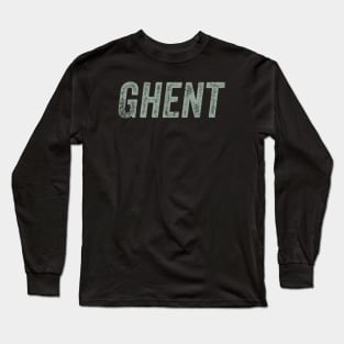 Ghent Vintage Long Sleeve T-Shirt